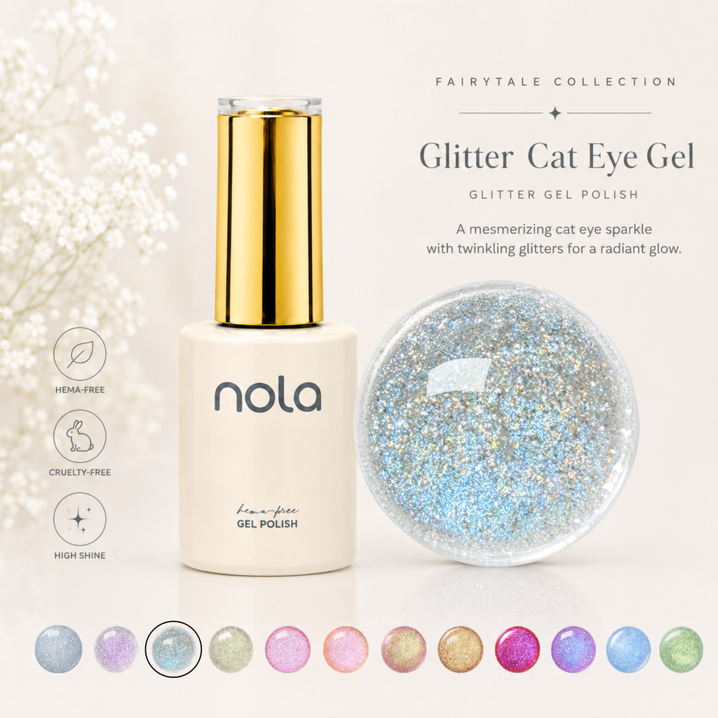 NOLA GEL POLISH FAIRYTALE CAT EYE COLLECTION 15ML - #3