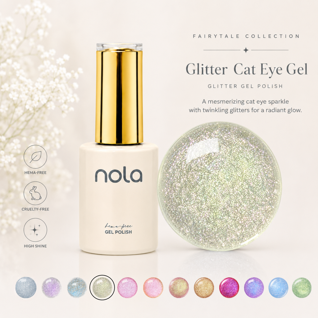 NOLA GEL POLISH FAIRYTALE CAT EYE COLLECTION 15ML - #4