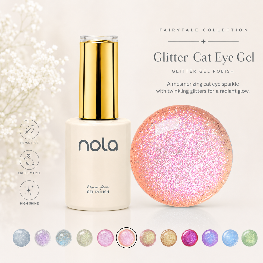 NOLA GEL POLISH FAIRYTALE CAT EYE COLLECTION 15ML - #6