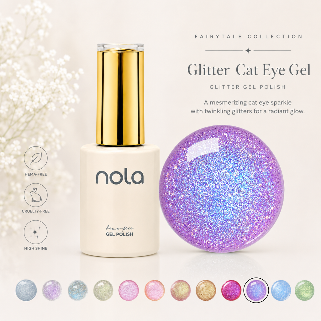 NOLA GEL POLISH FAIRYTALE CAT EYE COLLECTION 15ML - #10