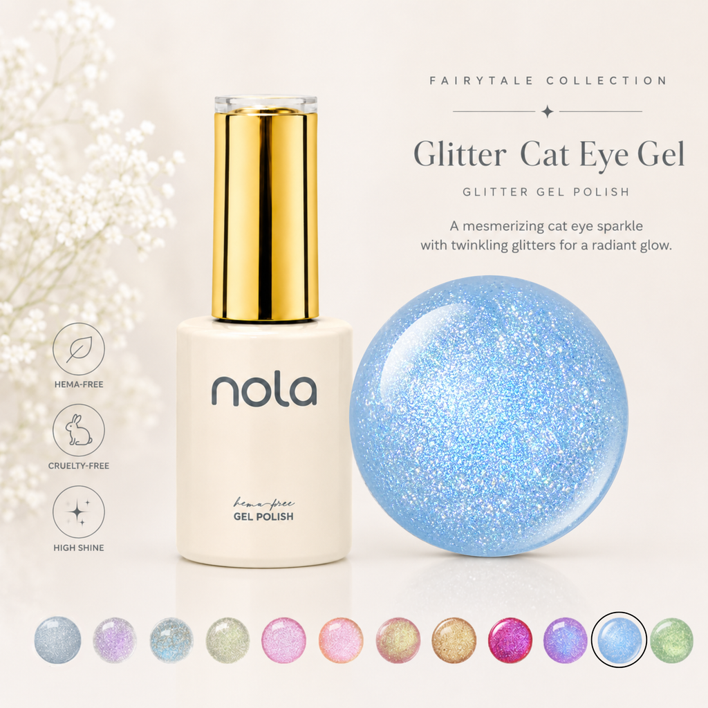 NOLA GEL POLISH FAIRYTALE CAT EYE COLLECTION 15ML - #11