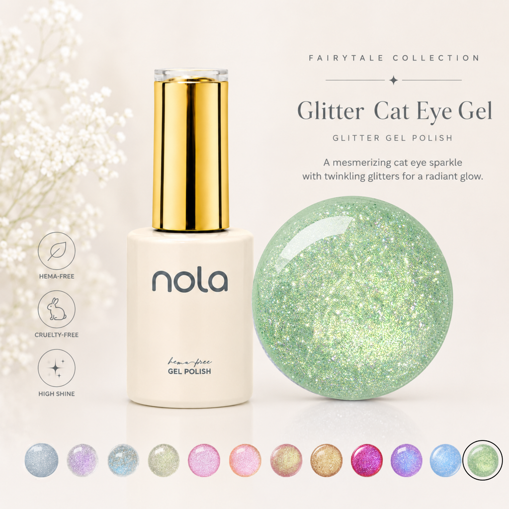 NOLA GEL POLISH FAIRYTALE CAT EYE COLLECTION 15ML - #12