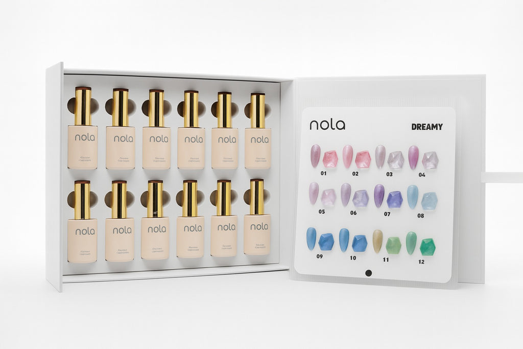 NOLA GEL POLISH DREAMY COLLECTION 15ML - FULL SET (12PC)